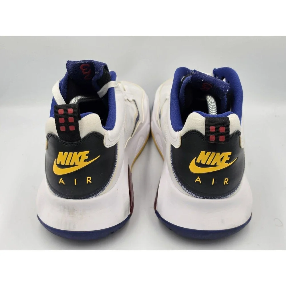 Nike Air Jordan Max 200 Men's Size 11.5 White Dark Sulfur Black Red Shoes